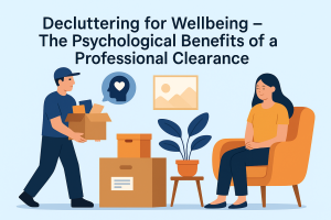 Decluttering for Wellbeing – The Psychological Benefits of a Professional Clearance