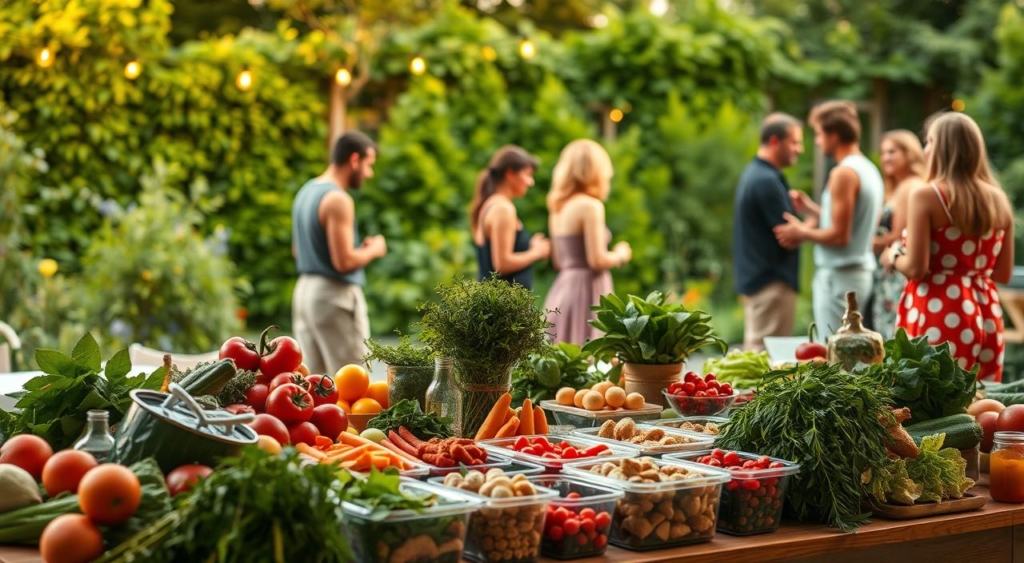 garden party food